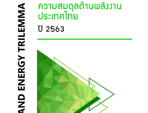 รายงานผลการประเมินดัชนีชี้วัดความสมดุลด้านพลังงานของประเทศไทย ประจำปี 2563